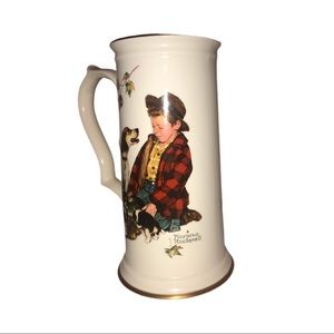 Norman Rockwell Fall— Pride of Parenthood Tall Mug